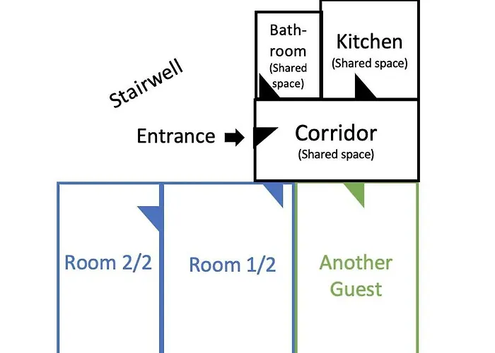 Doppelzimmer Fuer Bis Zu 4 Personen - 4 Og Homestay